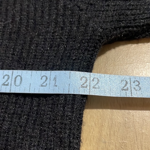 Maurice’s Cowl Neck Black Sweater - Picture 6 of 7